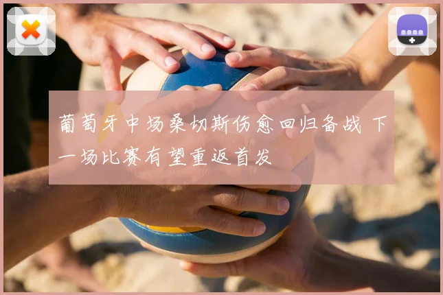 葡萄牙中场桑切斯伤愈回归备战 下一场比赛有望重返首发