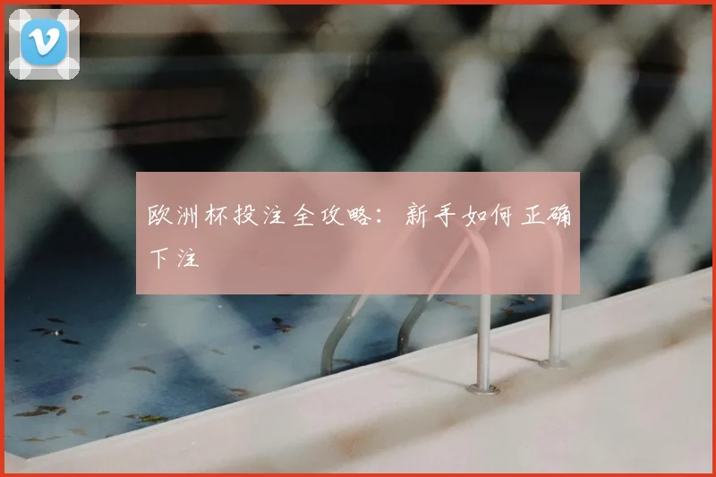 欧洲杯投注全攻略:新手如何正确下注