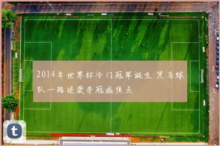 2014年世界杯冷门冠军诞生 黑马球队一路逆袭夺冠成焦点
